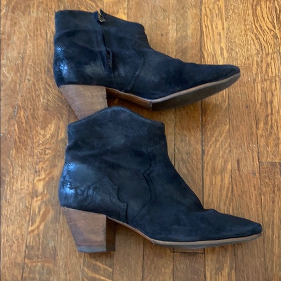Isabel Marant black suede booties - 39 - Picture 6 of 6